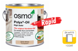 Osmo Polyx®- Масло с твердым воском с ускоренным временем высыхания 3040 Белое прозрачное 10L