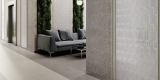 Tile walls 25x75x11 Besana light gray structured rectified (0.938m2)