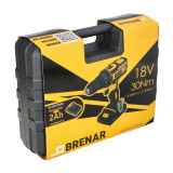 Аккумуляторная дрель-шуруповерт BRENAR 8890 18V 1x2.0Ah зарядка