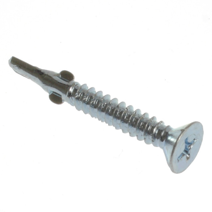 Screw with Drill 4.8x45 (500) Zn
