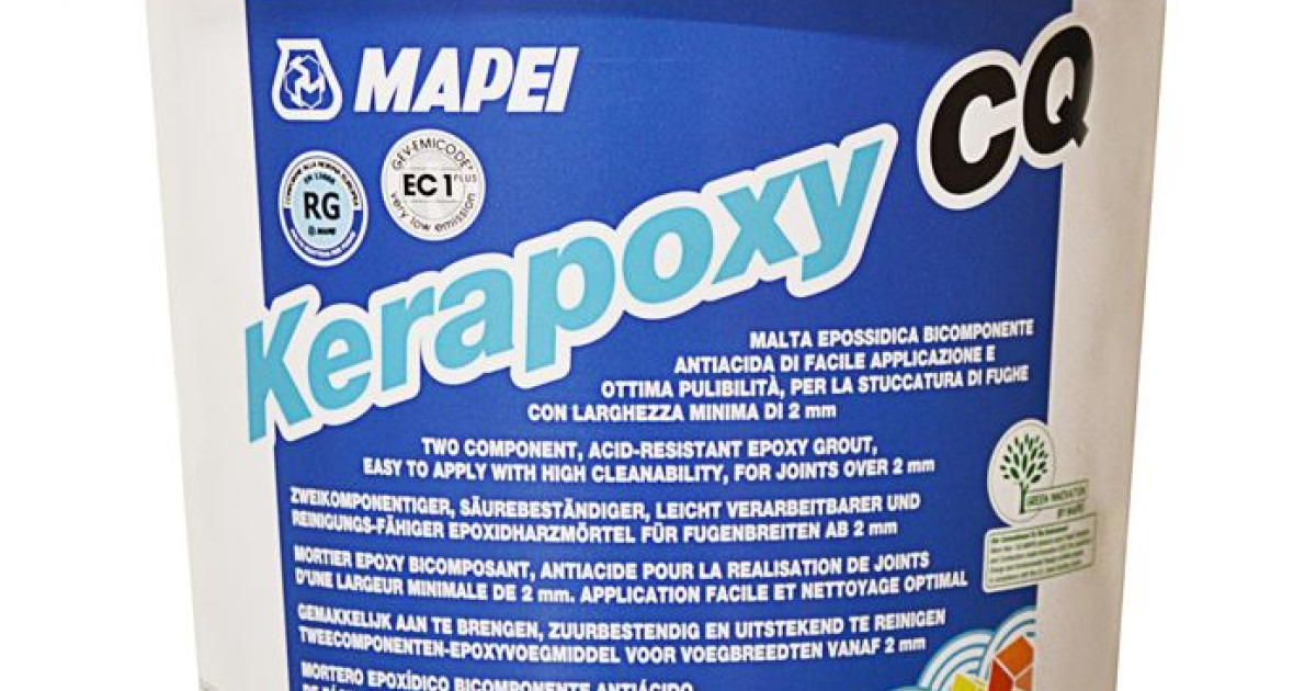 Mapei Kerapoxy Cq Nr 165 3kg Two Component Epoxy Grout Cherry Red