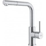 FRANKE kitchen sink mixer Glenda, with pull-out nozzle, stainless steel, 115.0706.986