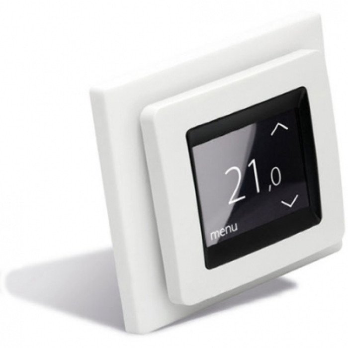 Thermoregulator Devireg Touch sensor+5+45C 2 sensors elbow, frame white