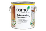 OSMO 3186 Decorwachs 2,5L Balts matēts - eļļa ar vasku