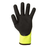 Latex Coated Winter Gloves WORTEX 355 yellow Size XXL/11