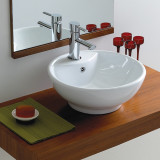 Top mounted washbasin SIENA 415x415x155mm