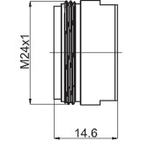 Aerator Rubineta Spider M24x1 (Q16)