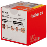 Дюбель FISCHER нейлоновый SX Plus 8x65, 50 шт.