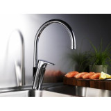 Kitchen faucet Nautic with high spout