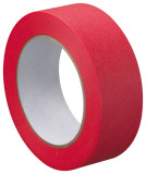 Клейкая лента бумажная 38ммх50м красная акриловая UV150