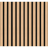 Lineārie sienu paneļi Linerio M-Line natur black 2.65m