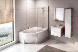 Ravak bathtub ROSA 2 ,  170x105 P white  C421000000