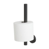 BOSTON spare paper roll holder, black stainless steel