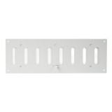 grille metal, 300x100mm, adjustable, white