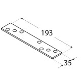 Flat connector 193x35x4.0