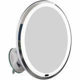 501-22 Vannas istabas spogulis D20cm ar LED, zoom x 5