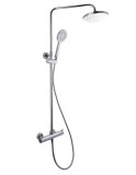 Non-heating shower mixer-thermostat with shower set AMATA MG-2292