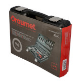 DRAUMET Socket wrench set - 94pcs 1/2 & 1/4" CR-V