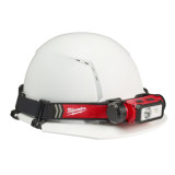 LED Flashlight for Safety Helmet L4HL2-301 Milwaukee 600Lm IP54 USB Cable 4933479963