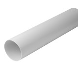 Caurule PVC apaļa d=125mm,1.0ml=1m