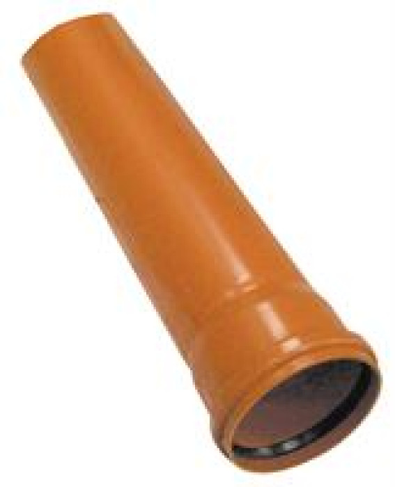 010395 PVC ārējā kanalizācijas caurule 110/3.0/500mm ,M4