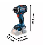 CORDLESS DRILL/DRIVER GSR 18V-90FC without battery and charger, BOSCH 06019K6202