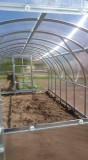 Greenhouse KLASIKA 18 (3x6m) with bases and 4mm polycarbonate