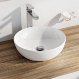 RAVAK Ceramic washbasin UNI 400 B SLIM white, XJX01140003