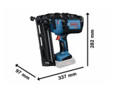 Akum. Wood nailer GNH 18V-64M without battery and charger BOSCH 0601481001