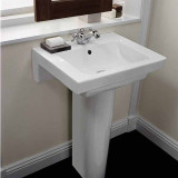 Bathroom sink Artic 4600 - for bolt/bracket mounting 60 cm