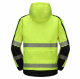 Куртка зимняя Montreal Hi-Vis желтая темно-синяя L Pesso