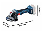 CORDLESS ANGLE GRINDER GWS 18V-7 without battery and charger BOSCH 06019H9001