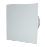 Fan MM-P 06 100/105 TH, glass, white glossy