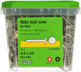 Essve Wafer Head Screws For Wooden Joists 4.5x25 CS 250pcs. 579525