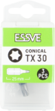 Uzgaļi koniskie TX30X25mm 3gab/iep., ESSVE 9980206