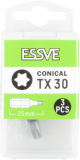 Наконечники Essve конусные TX30x25 3шт. 9980206