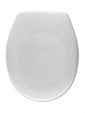UNIVERSAL toilet seat,duroplast,white, 1.6 kg