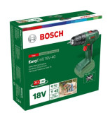 Cordless drill-screwdriver EasyDrill 18V-40 (1X2Ah) BOSCH, 06039D8004