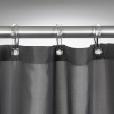 MADEIRA textile shower curtain, 180*200cm, grey