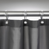 MADEIRA textile shower curtain, 240*200cm, grey