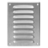 grille metal, 140x190mm, zinc