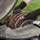 Premium Barbecue Gloves  Size L/XL, black, heat resistant
