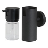 BOSTON soap dispenser, 75ml, black stainless steel