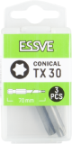 ESSVE nozzles conical TX30x70 3pcs. 9980316