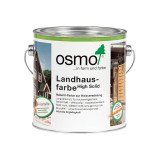 Osmo 2607 Landhausfarbe 2.5L Dark Brown paint for wooden surfaces