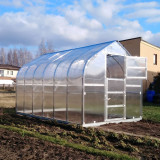Greenhouse KLASIKA STANDART 10 - 2,5x4m with foundations and 4mm polycarbonate coating