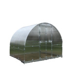 Greenhouse KLASIKA TUBE 3x2m (6m2) with foundations and 4mm polycarbonate coating