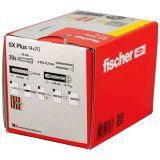 FISCHER Nylon plug SX Plus 14x70, 20 pcs.