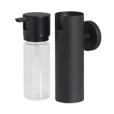 BOSTON soap dispenser, 125ml, black stainless steel