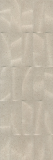 Плитка стеновая 25x75x11 Besana бежевый структурированная ректифицированная (0.938м2)